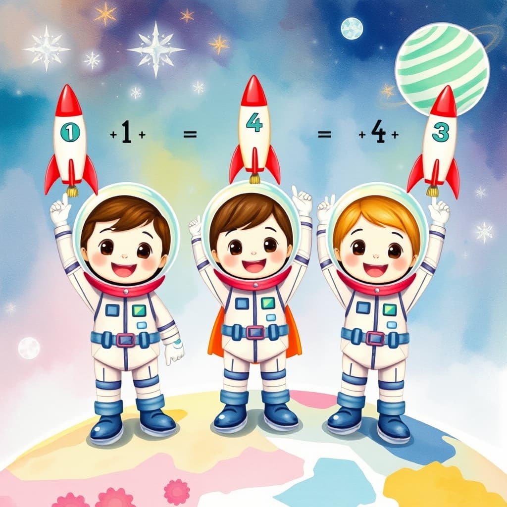 Rocket Race - Tafel van 4