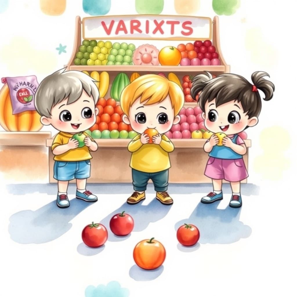 De Fruit Schaduw Puzzel
