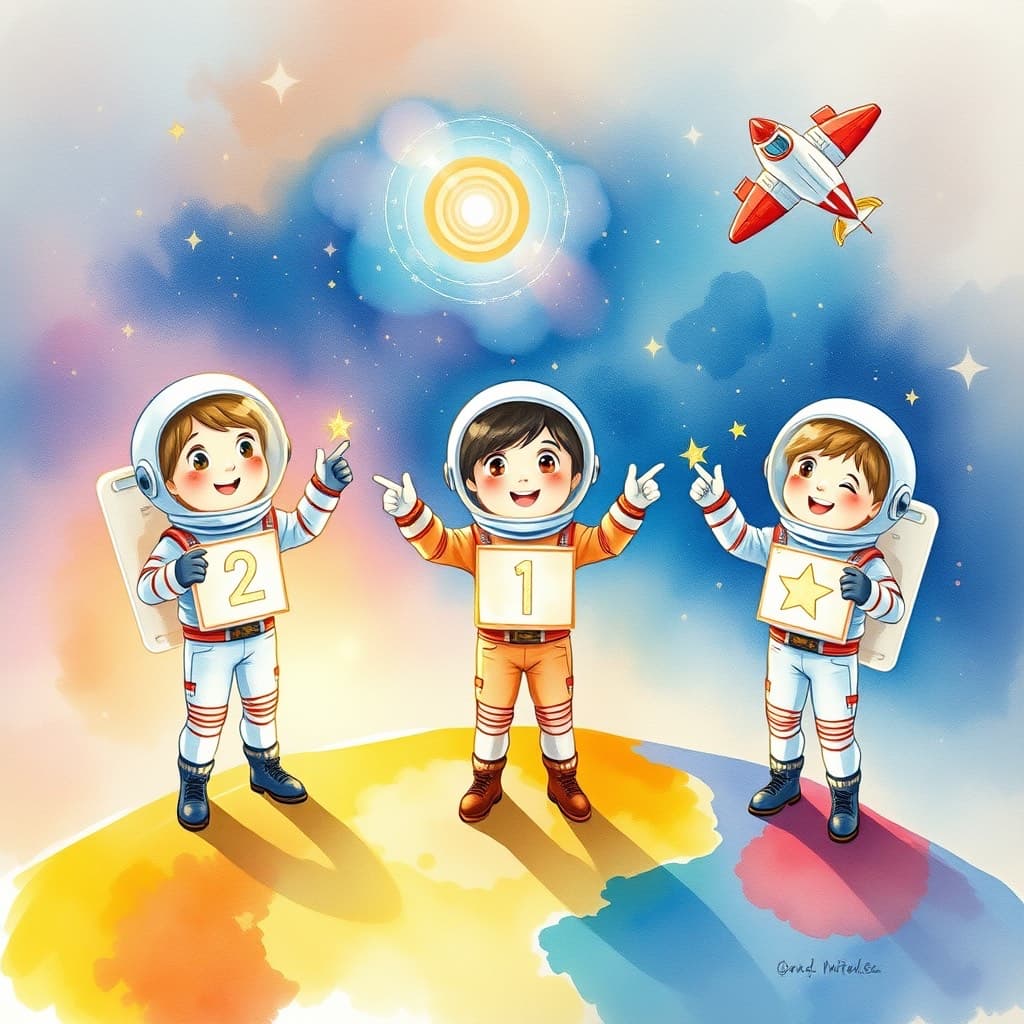 Galaxy Explorer - Tafel van 9