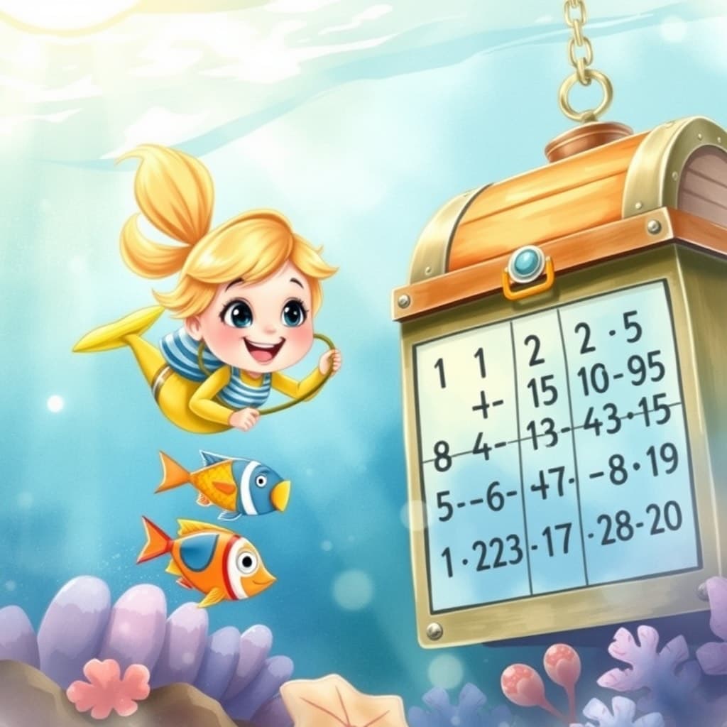Ocean Quest - Tafel van 8